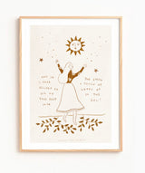 'Earth and Sun' Print