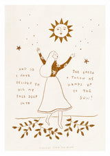 'Earth and Sun' Print