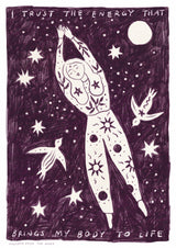 'I Trust The Energy' Print