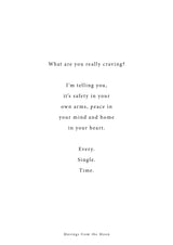 Safety, Peace and Home