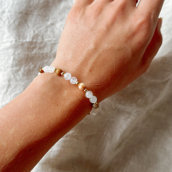 ‘Divine Feminine’ ☆ Natural Gemstone Bracelet