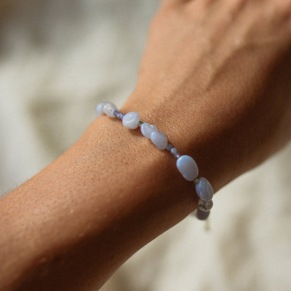 'Calm and Confident' Natural Gemstone Bracelet