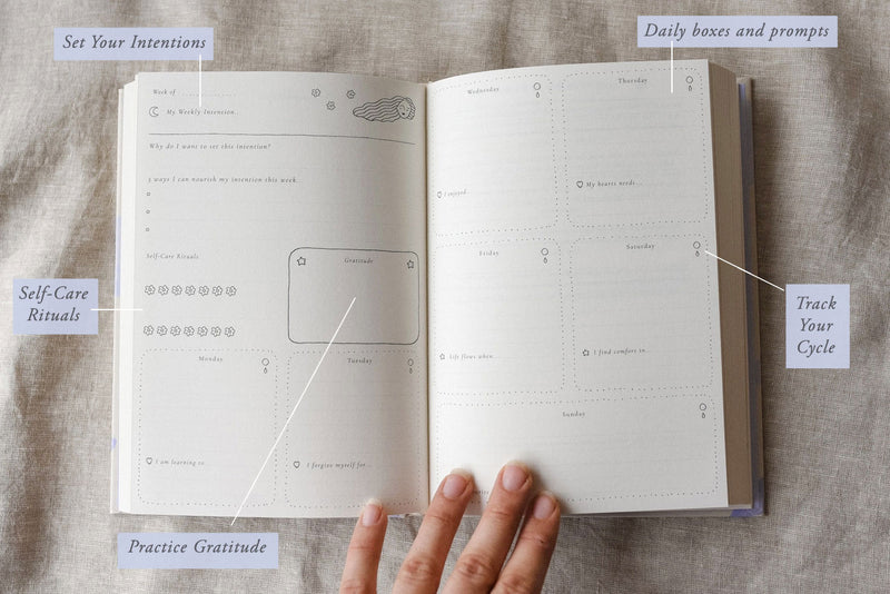 Second Edition 'A Year of Coming Home' Guided Self-Love Journal