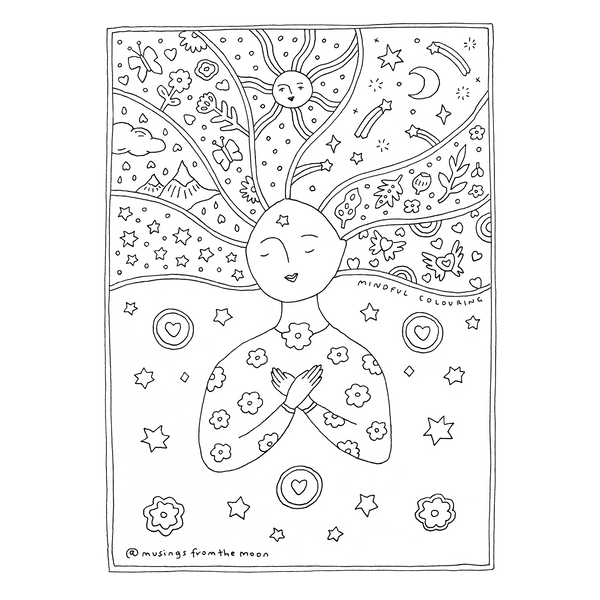 FREE Mindful Colouring